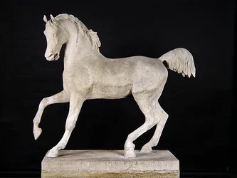 Cheval cabré, vers 1780